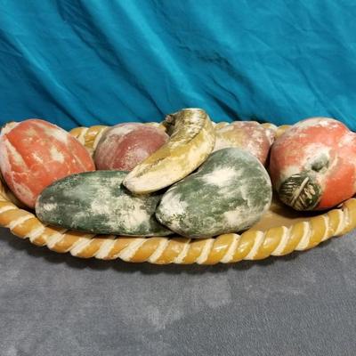 Terra cotta Fruit Bowl Center Piece Lot #13-054
