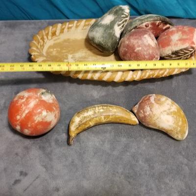 Terra cotta Fruit Bowl Center Piece Lot #13-054