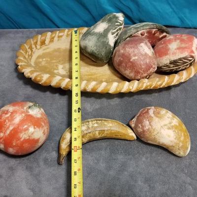 Terra cotta Fruit Bowl Center Piece Lot #13-054