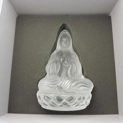 Rare lalique Quan Yin Sculpture