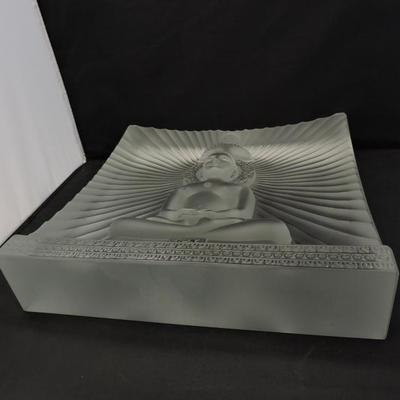 Rare Lalique  Mahavir Jain sculpture