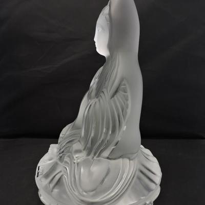 Rare lalique Quan Yin Sculpture