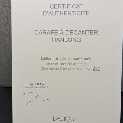 Rare Tainlong Carafe