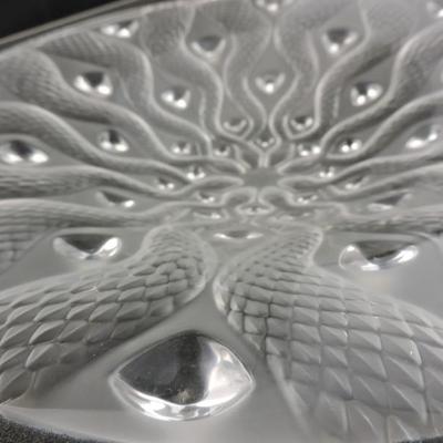Rare Lalique Serpentine bowl