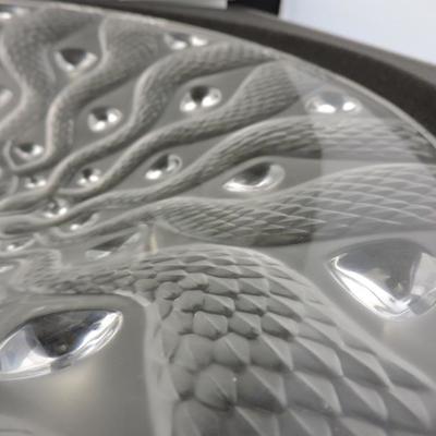 Rare Lalique Serpentine bowl