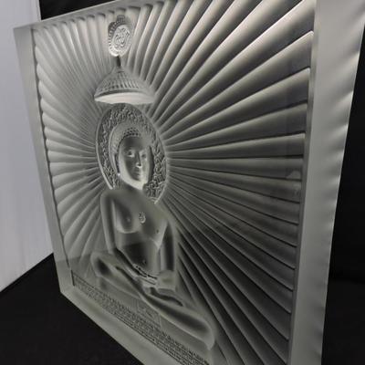 Rare Lalique  Mahavir Jain sculpture