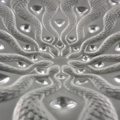 Rare Lalique Serpentine bowl