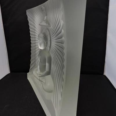 Rare Lalique  Mahavir Jain sculpture