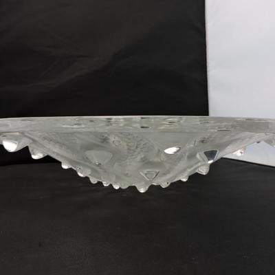 Rare Lalique Serpentine bowl