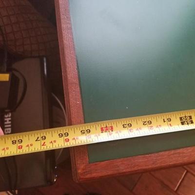 Executive Green Top Office Desk