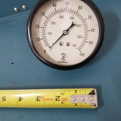 Marsh 100 PSI Gauge Meter