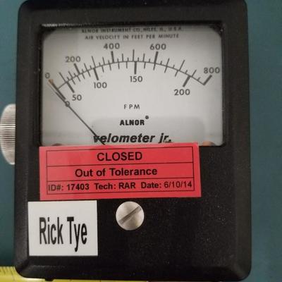 Alnor Vetometer jr by Alnor FPM Meter