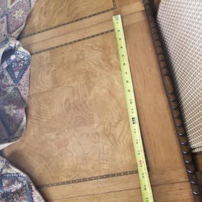 Dining Table w/ (2) 18" Extension Leaves & Custom Double Sided Protection Cover