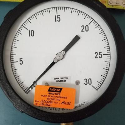 Duro-United Stainless Steel Movement PSI Gauge A-63