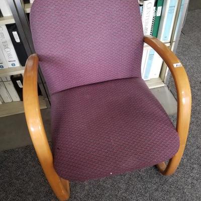 Armed Fabric Chair A-77