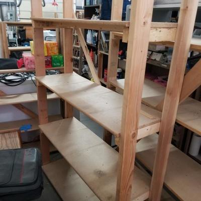 6 ft 4 Shelf Handmade Storage Rack A-36