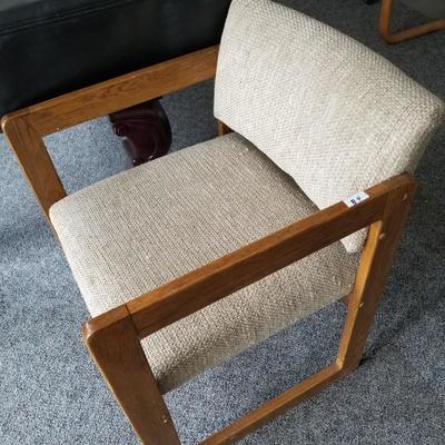 Armed Fabric Chair B-4