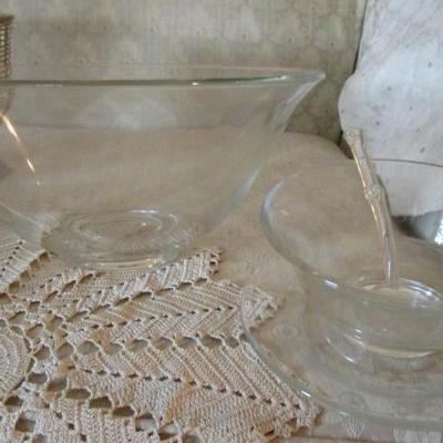 Glass with Metal Basket and Linens See all photos 