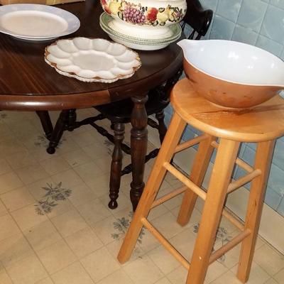Vintage Kitchen with Stool & Pyrex See all photos 