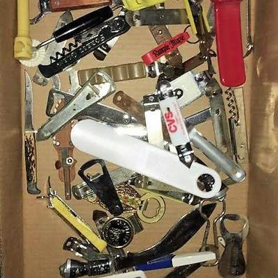 Knife & Bottle Opener Lot