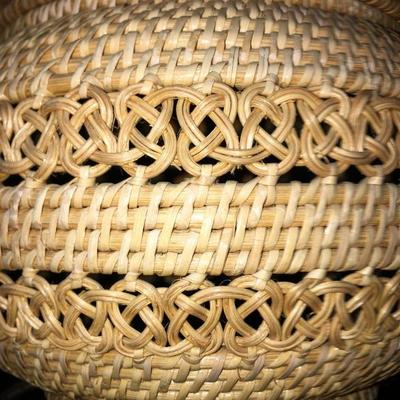 Wicker Lamp