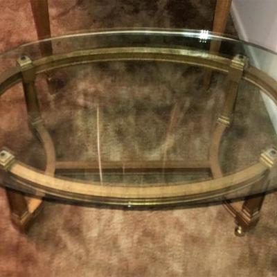 Glass Top Coffee Table