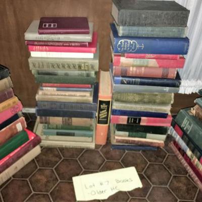Lot #7 of Books