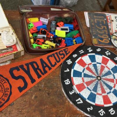 Cars, License Plates and Misc Toys