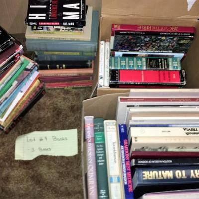 Lot #9 of Books