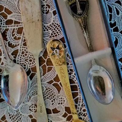 Silver Spoons and Candlesticks 