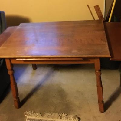 Vintage Table - Pull Out Sides