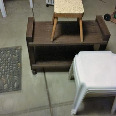 Cart and Tables 