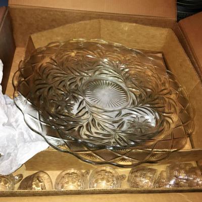 Punch Bowl and Servers