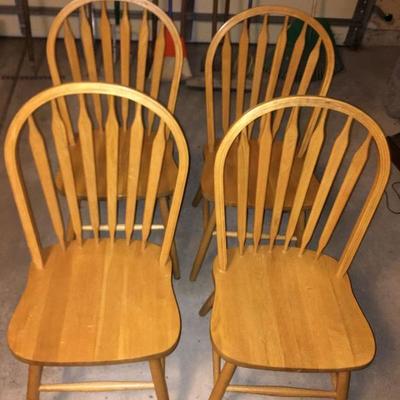 4 Kitchen Chairs 