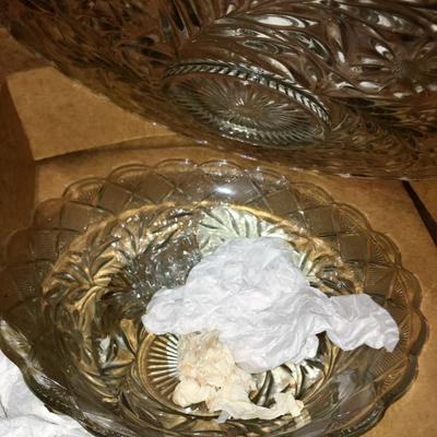 Punch Bowl and Servers