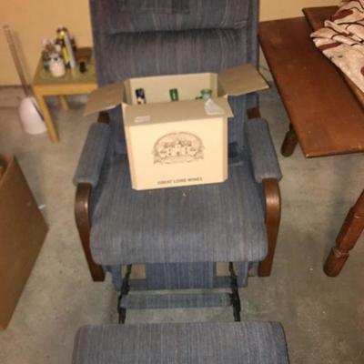 Blue Recliner