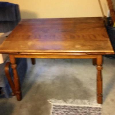 Vintage Table - Pull Out Sides