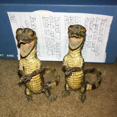 1950s Caiman Taxidermy