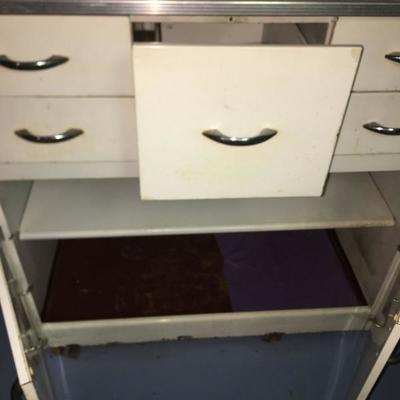 Large White Utility Cabinet