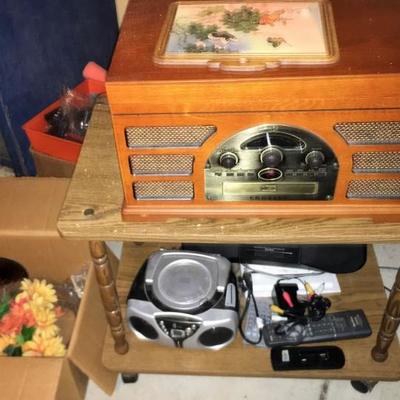 Radios and Cart