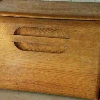 Wooden Bread Box