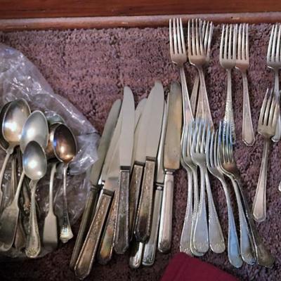 silver, silver and more silverware