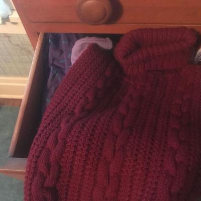 Bachelor Chest drawer contents clothing and such