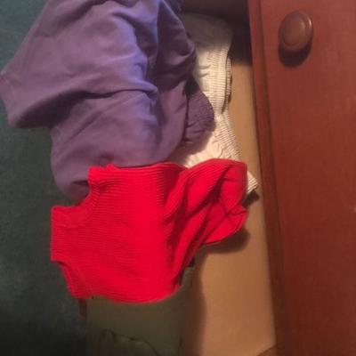 Bachelor Chest drawer contents clothing and such