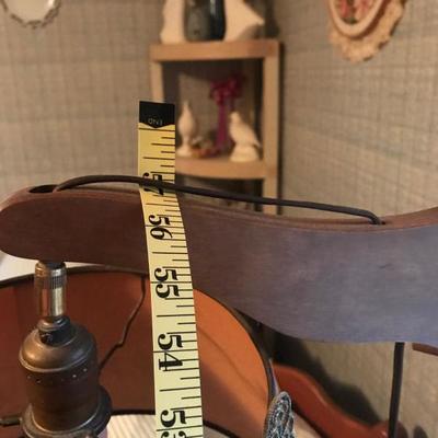 Table Lamp Aged oak barrel