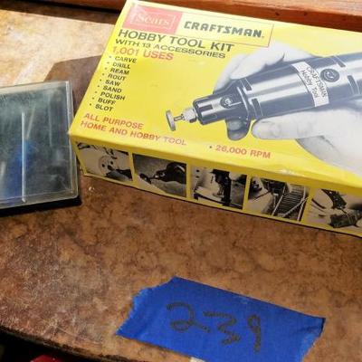 Hamper, Tools And Cleaners Lot #239