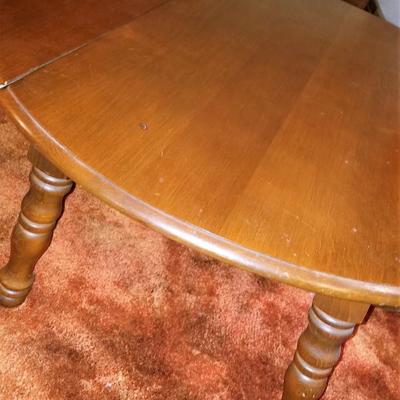 Spice Ethan Allen Folding Coffee Table #96