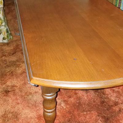 Spice Ethan Allen Folding Coffee Table #96
