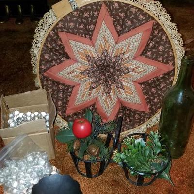 Folk Art, Planters And Marbles #144 