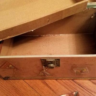 Treasure Chest And Keepsakes Box Lot #81